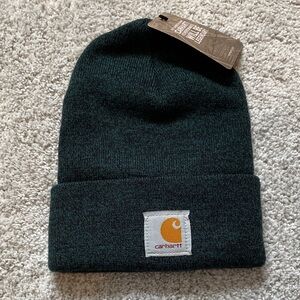 Carhartt Men's Dark Green Beanie new
